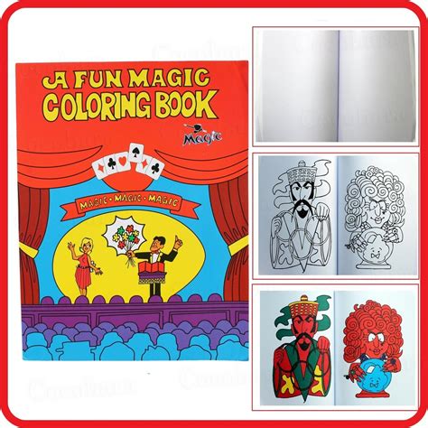Fun Magic Coloring Book: Where Art and Magic Collide